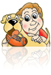 Fully illustrated custom children's book for a boy