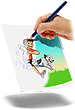 Full color illustrations