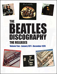 THE BEATLES DISCOGRAPHY - THE RELEASES