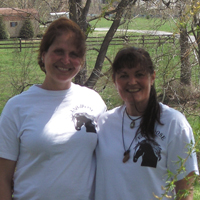 Priscilla Howard and Theresa Norris