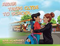 Aidan Takes Clyde to School