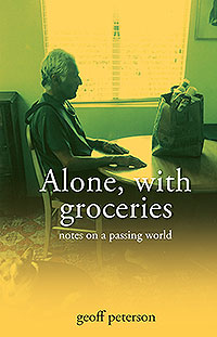 Alone, with groceries