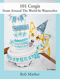 101 Corgis From Around The World In Watercolor