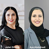 Juliet Dinkha & Aya Abdulhadi