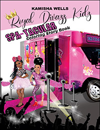 Royal Divazz Kidz Spa-Tacular Coloring Story Book