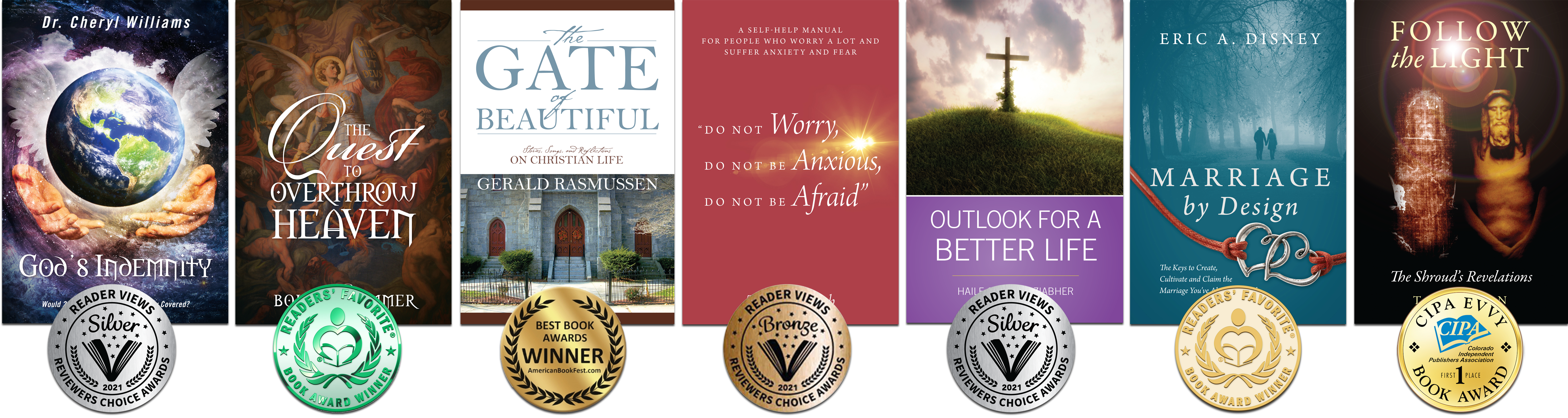 Award-winning Christian books published by Outskirts Press