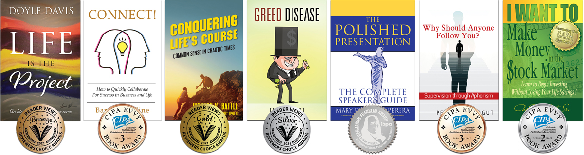 Award-winning, self-published business books by independent writers published by Outskirts Press, one of the best self-publishing companies in the industry.