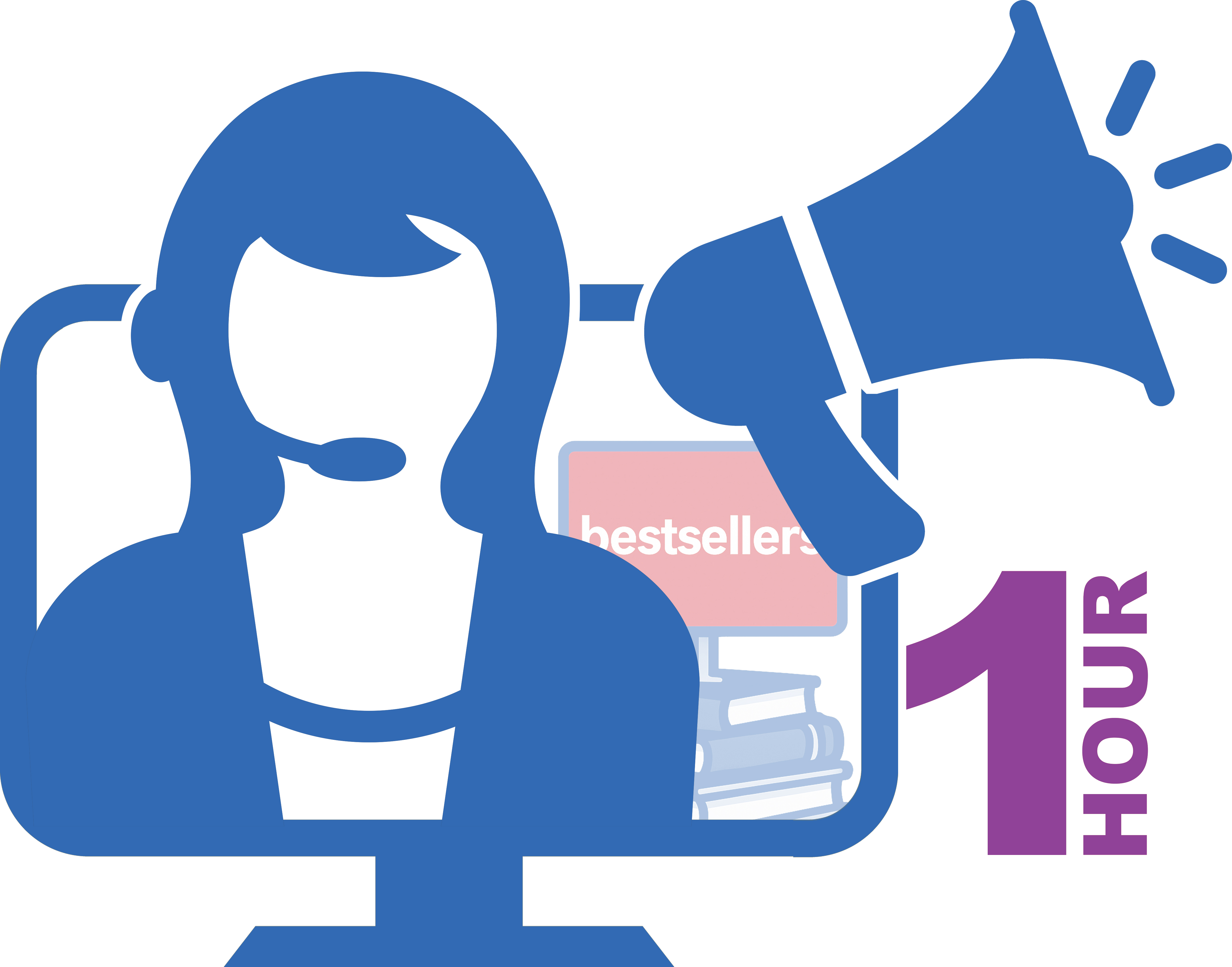 Hourly Book Marketing Support