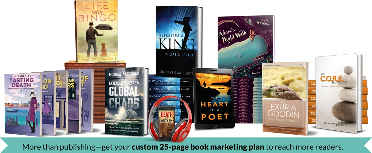 Examples of high-quality, self-published books by Outskirts Press authors who followed the steps to publish a book independently