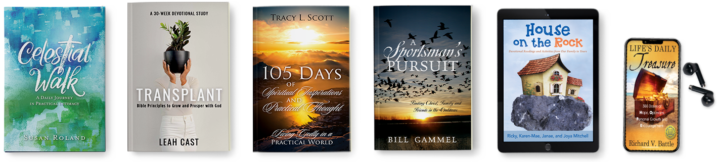 Christian devotional books professionally published by Outskirts Press