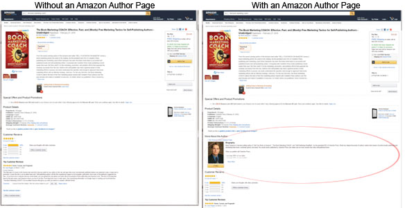 Amazon Author Profile 
