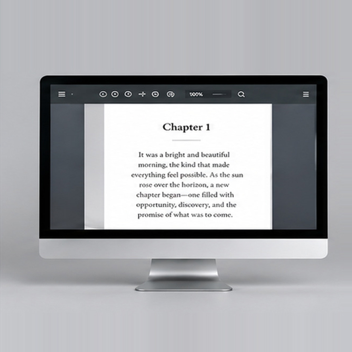 PDF digital download edition displayed on a computer monitor
