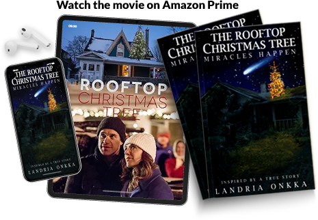 The Rooftop Christmas Tree by Landria Onkka