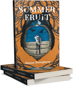Summer Fruit book stack