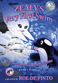 Zealy's Very First Swim